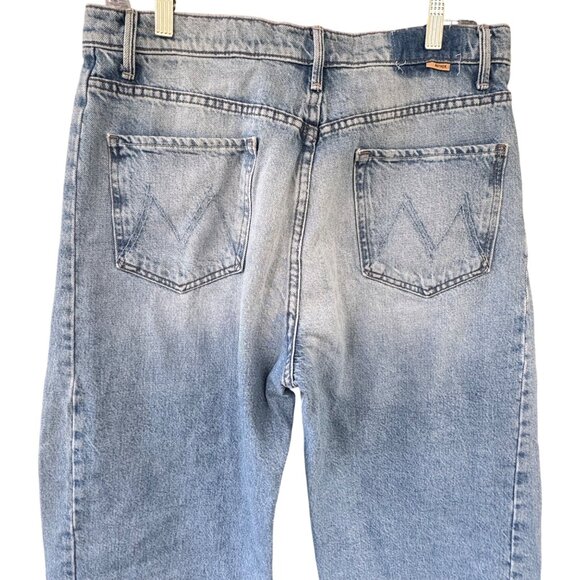 Mother The Half-Pipe Ankle Jeans Size 31 Women's This Is How I Roll - Picture 3 of 10